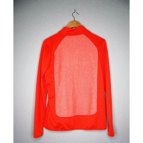 Auburn University AU Under Armour ColdGear Orange & Blue Zip Front Pullover Sz L - Picture 7 of 8